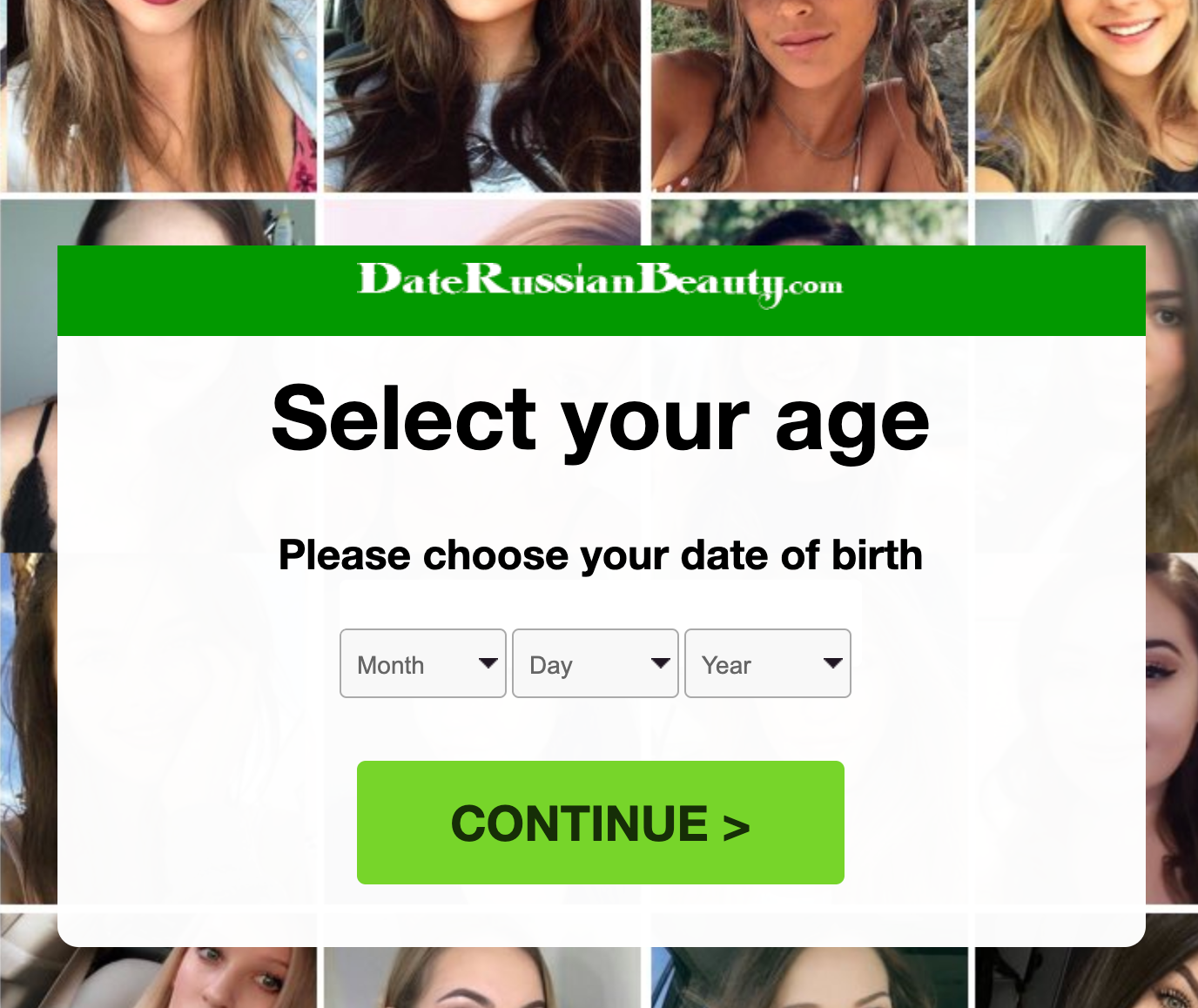 DateRussianBeauty Registration